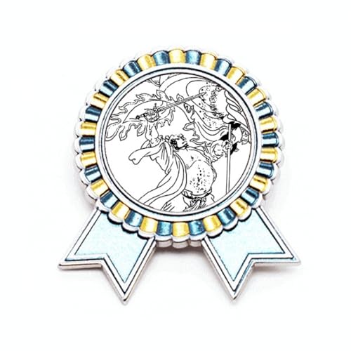 Broche Romance Kingdoms, médaille cadeau idéal pour fan de jeux