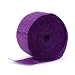 Perfect Purple (Purple) Streamer (1 roll)