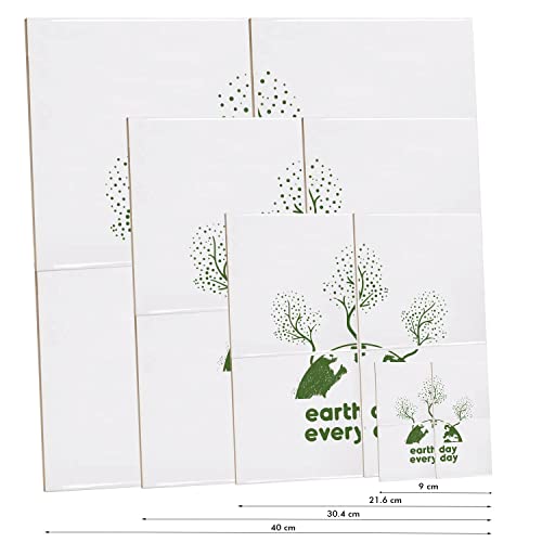 Carreaux Céramique Décoratifs Terre Environnement | Déco Murale Écologie 15x15