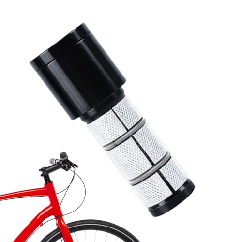Rison Fahrradstange – Lenkerstange aus Aluminium, Verlängerung von 5 Zoll für Lenkrohr 1 1/8 Zoll | höhenverstellbar leicht und Steigsäule für Rennrad