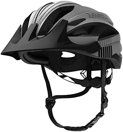 Zenroll Adult Bike Helmet Bicycle Helmets for Men Women Cycling with Detachable Visor Stylish Lightweight