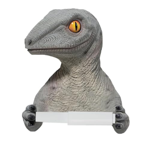 Servitore di penalità igienico Wall Dish-Dinosaur Holagienic Carrier | Casa -news -in -law Supporto carta igienica per l'organizzatore di hotel al ristorante Home Office a casa
