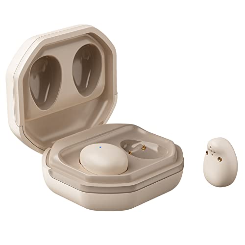 eleror Tiny Wireless Earbuds,Small Semi-In Ear Bluetooth Invisible Headphones Ultra Thin for Side Sleeping & Cycling,Helmet Friendly,Ultra Lightweight Low Pressure Earbuds for Music or Podcasts - Image 2