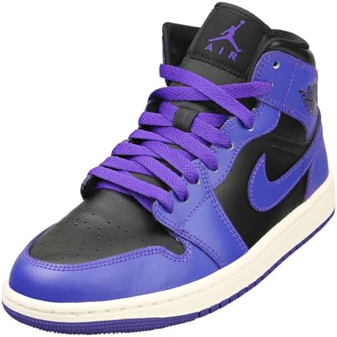 jordan 1 mid black dark concord