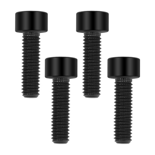 Image of M6x20 Titanium Bolts Socket Head Cap Screw, Black, 4PC