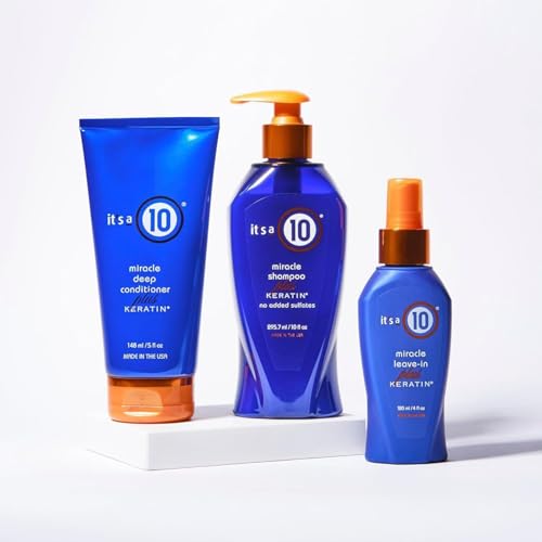 Image of It's a 10 Haircare Miracle Leave-In Conditioner Spray w /Keratin - 4 oz. - 2ct