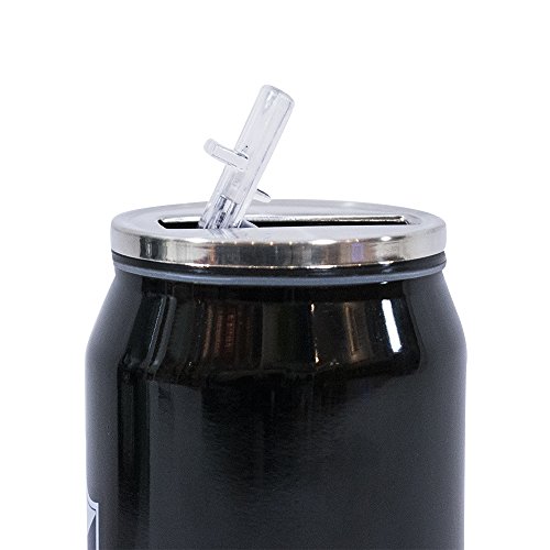 Copo Térmico Inox, Vasco, Preto 6 Copo Térmico Inox, Vasco, Preto - Imagem 6