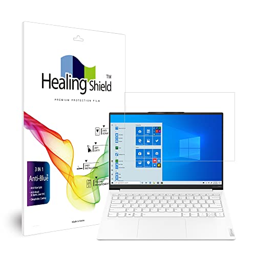 Muellery Healingshield �X�L���V�[���t���ی�t�B���� Screen Protector Eye Protection Anti UV Blue Ray Film Compatible with Lenovo Yoga Slim 7i 
