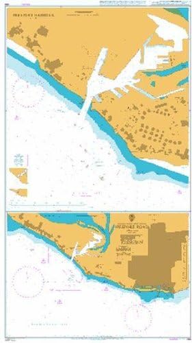 UKHO BA Chart 398: Bahamas â€“ Grand Bahama Island, Freeport Roads. Freeport Harbour