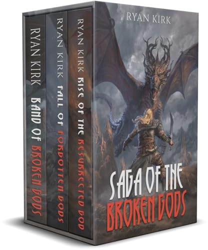 Book cover for Saga of the Broken Gods series