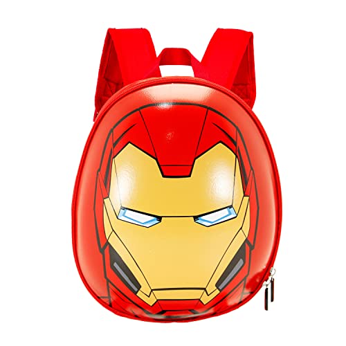 Karactermania Iron Man Tech Power-Mochila Eggy, Rojo, Talla única