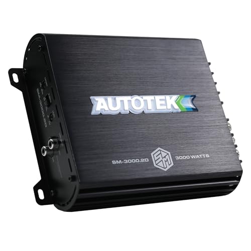 Autotek SM-3000.2D 3000W 2-Channel Car Amplifier