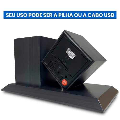 Relogio De Mesa Digital Despertador Relógio para Escritório Com Porta Canetas Lápis Relogio com Alar