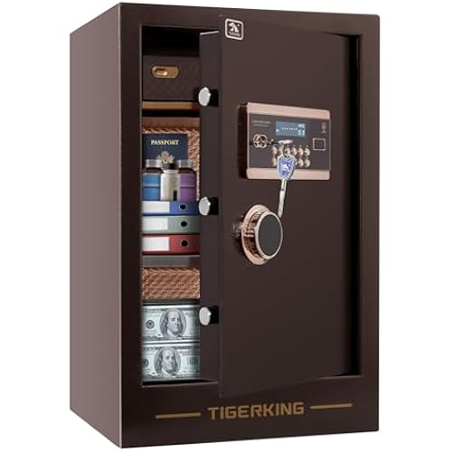 TIGERKING 3.47 Cuft Large Heavy Duty Safe Box for Home Office Business
