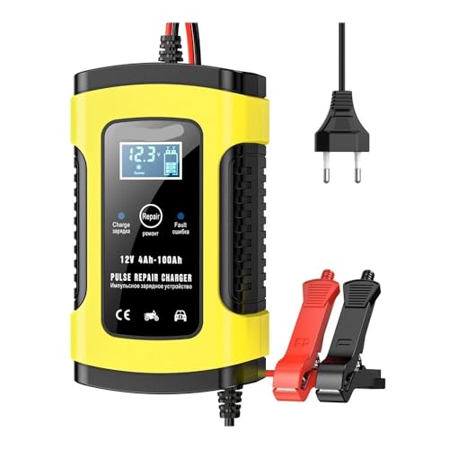 Chargeur batterie 12V 5A automatique pour restaurer une batterie à plat