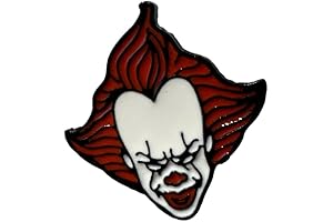 Scary Clown Enamel Pin