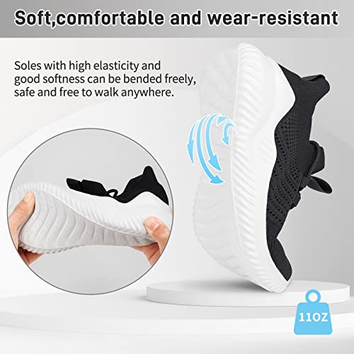 Image of JIAFO Women's Walking Shoes, Slip on Tennis Shoes Women, Non Slip Shoes Sneakers, Casual Athletic Running Lightweight Breathable Mesh Knit