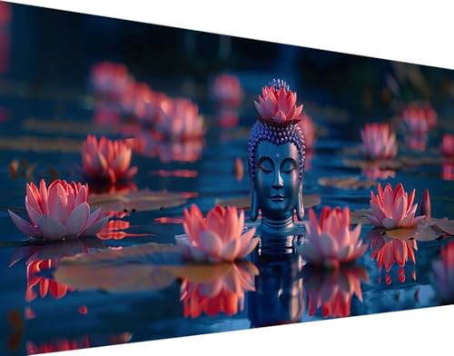 Bricolage Diamond Painting Adulte Bouddha, le cadeau créatif idéal format 70x140cm