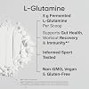 Polvo de L-Glutamina Sports Research® 5g, sin sabor (17.64oz) | L-Glutamina fermentada | Recuperación de entrenamiento y soporte de salud intestinal | Informed Sport, vegano, sin gluten - 100 porciones Polvo 1.1 libra (Paquete de 1) 8