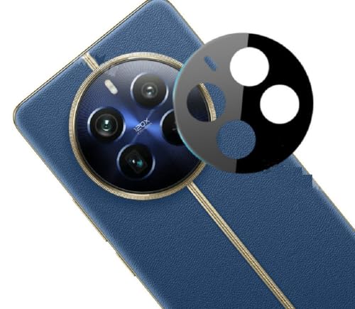 Image of ZARALA Glass Camera Lens Protector For Realme 12 Pro Plus 5G [9H Hardness] [6D Lens Protector ] [Easy Installation] Black (Realme 12 Pro+ 5G)