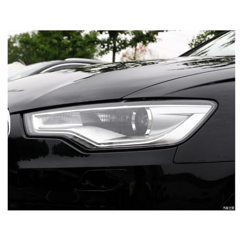 Couvercle de phare pour Audi A6 C7 2012-2015 optique transparent - 5