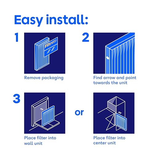 Filtrete 16x25x1 Air Filter, MERV 13 MPR 1900, Allergens, Bacteria, Viruses & Air Pollutants, 3-Month AC/Furnace Filter, Cleaner Air Reliable Airflow, 4 HVAC Filter (Act Size 15.62x24.62x0.78 in) - image 8