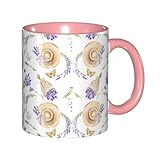 ▼ Taille de la tasse en céramique : 9,5x8,4 cm/3,74x3,3 pouces (longueur x largeur), capacité 330 ml.