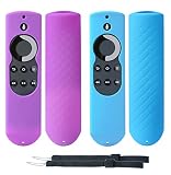 [2 Pack] Silicone Cover Case for 5.9 inch TV Firestick/TV 2017 Edition (2rd Gen) Compatible with Voi