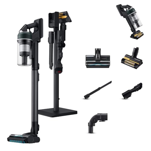 Samsung Scopa Elettrica Ricaricabile VS70H28GLT/WA Jet 95S Pet, Aspirapolvere Senza Filo, Forza Aspirante 280W, Potenza Massima 770W, Motore Hexajet, Filtro HEPA, Autonomia Fino a 60 Min, Teal Green