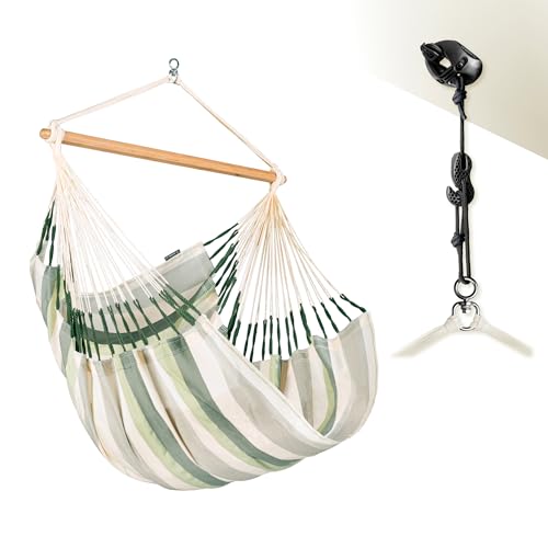 LA SIESTA® Domingo - Chaise Hamac Confort Intempéries, Fibre Fonctionnelle, Fabrication...