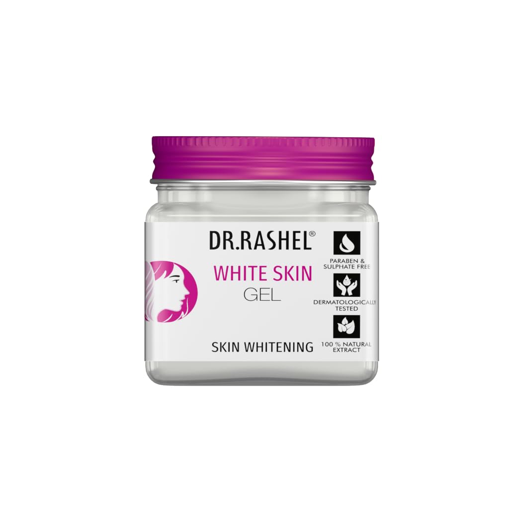DR.RASHEL Whiteskin Face & Body Gel 45ML | Brightening & Hydrating Gel with Niacinamide & Arbutin | Dark Spot Reduction & Even Skin Tone | Lightweight & Non-Greasy Formula-image-34