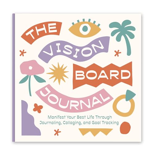 Studio Oh! Vision Board Manifest Journal, Hardcover Journaling Notebooks with