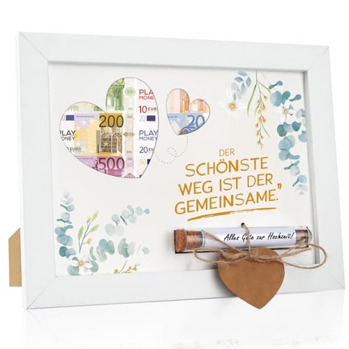 Szhhrxi Hochzeit Geldgeschenk Bilderrahmen Geldgeschenk, Geldgeschenke...