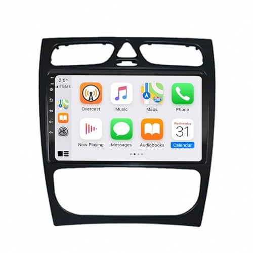 Traceur GPS Voiture pour Mercedes Smart Fortwo 451 Autoradio Android