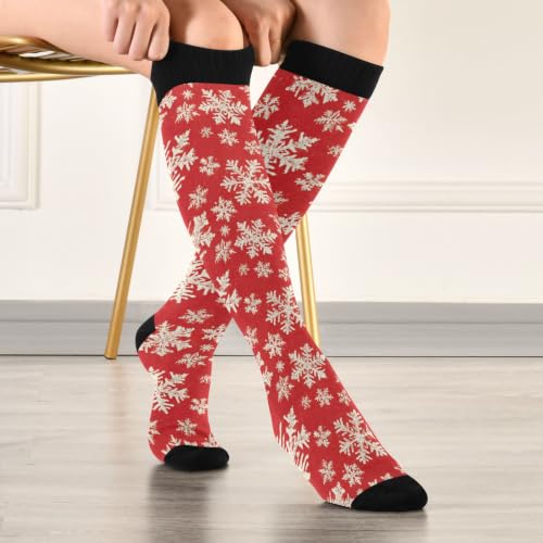Image of Wusikd Halloween Black Cat Compression Socks for Women and Men Circulation Pumpkin Long Socks for Athletic Running 1