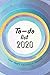 To-do list 2020: New Year's Resolution Journal, Notebook, Bucket List, 6x9, 105 pages