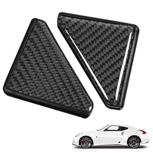 ZORTVUL Auto Türkantenschoner Carbon Optik 2er Set