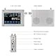 HAMGEEK ATS-Decoder Mega SDR Radio AM FM SYNC SSB CW DIGI Empfänger Verbessert Version von ATS25 max-Decoder