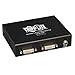 Tripp Lite 4-Port DVI over Cat5 / Cat6 Extender Splitter, Video Transmitter 1920x1080 at 60Hz(B140-004) , Black