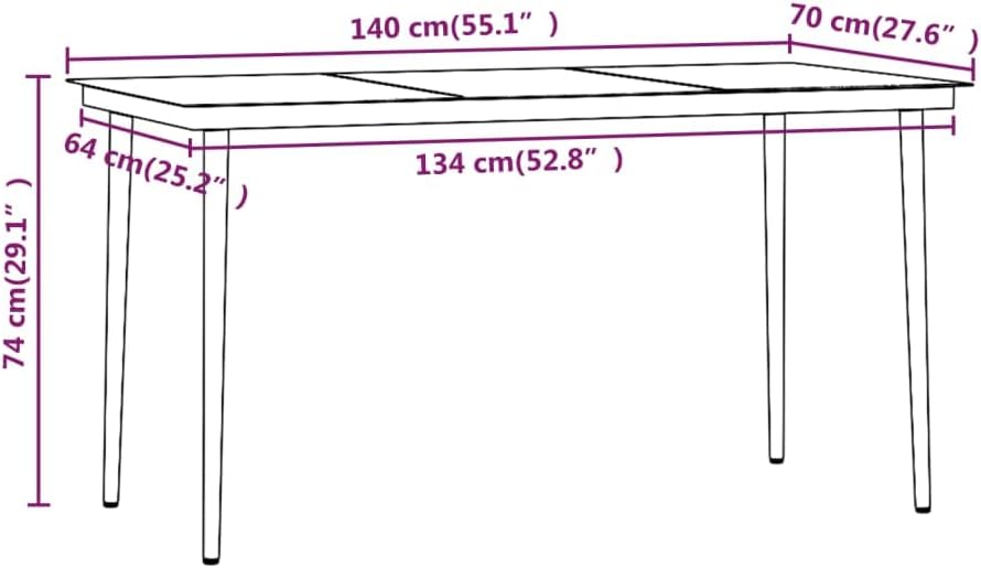 7 Piece Patio Dining Set with Cushions,Patio Decor,Conversation Furniture,Rattan Furniture,Casual Table Chairs,Perfect for Patio, Garden, Porch,Family Room,Sitting Area, Brown