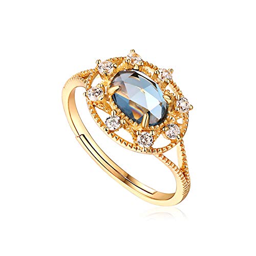 Bague Femme Argent 925 Vintage à Offrir en Cadeau d'Anniversaire