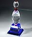 Crystal Bowling Pin Trophy with Free Engraving (Customize Now!)