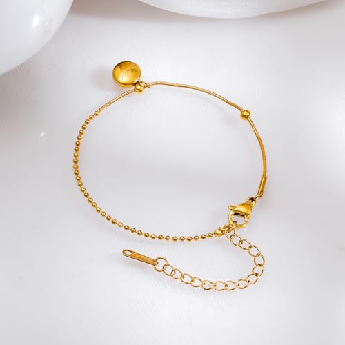 Image of Rubans Demi Fine Stainless Steel Bracelet Waterproof Gift for Women & Girls
