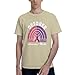 Dzgttr Protect Women Men‘s 100% Cotton T-Shirt Lightweight Breathable Crewneck Tee Natural 4X-Large