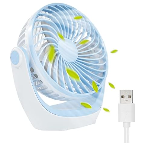 TANNESS USB Desk Fan - Powerful and Portable Cover