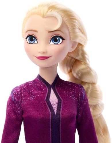 Mattel Disney Karlar Ülkesi Elsa Bebek ve Yavru Ayıcık Figürü, ayıcığın yatağı ve battaniyesi dahil 4 aksesuar, JFG16 - Görsel 2