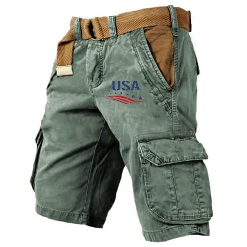 Pantalon cargo pour homme stretch avec taille élastique contre la chaleur