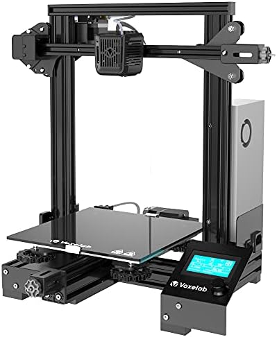 Voxelab Aquila C2 3D Printer with Improved Alloy Frame Structure,UL Certified Power Supply,Removable Build Surface Plate, Fully Open Source and Resume Printing Function,Printing Size 8.66x8.66x9.84in