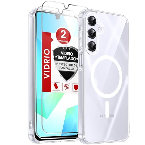 Protege tu Samsung Galaxy A16 con estilo y máxima seguridad. Disfruta de una transparencia sin amarilleo y protección militar contra caídas. Los imanes MagSafe te permiten conectar accesorios fácilmente. Calidad premium para tu móvil.