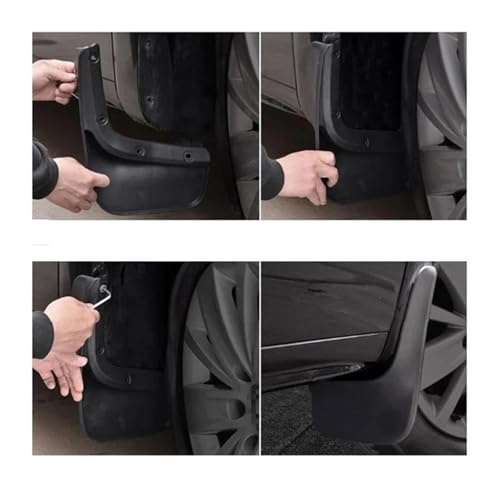Garde-boue rigide Peugeot Landtrek finition origine noire - 2